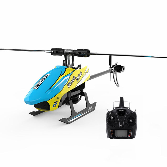 Eachine E120S - 2.4G 6CH 3D6G Brushless Direct Drive Flybarless RC Helicopter with FUTABA S-FHSS Compatibility - Perfect for Enthusiasts and Advanced Pilots