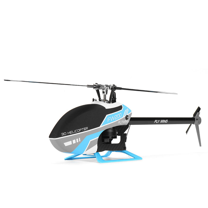 FLY WING FW200 - 6CH 3D Acrobatic GPS RC Helicopter with Altitude Hold & One-Key Return - BNF with H1 V2 Flight Control System for Easy App Adjustments