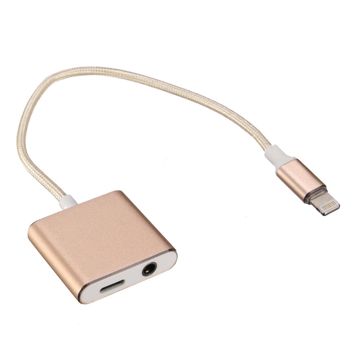 Fast Charger & Headphone Jack Adapter - Quick Charging & Audio Connection Solution - Perfect for Smartphones and Tablets