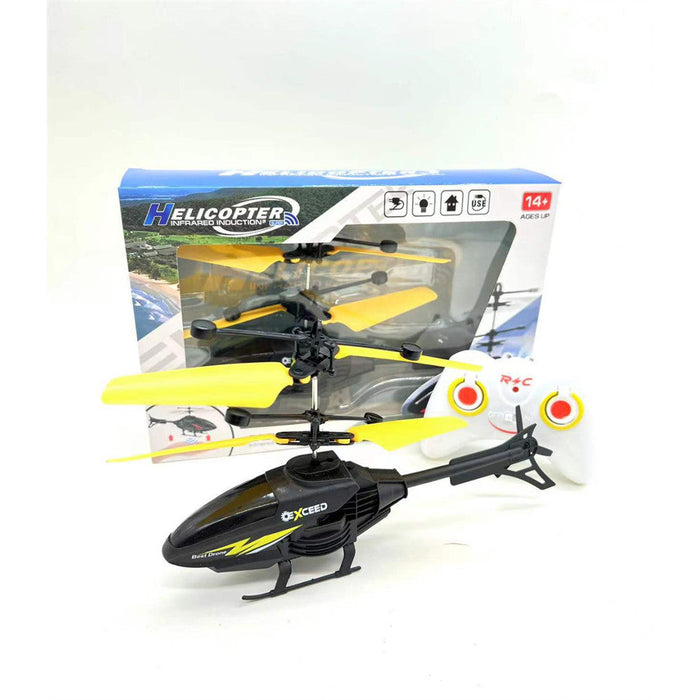 A13 Response Flying Helicopter - USB Rechargeable Induction Hover Toy with Remote Control - Ideal for Kids' Indoor and Outdoor Games