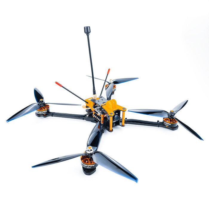 DarwinFPV Darwin129 - 7 Inch Long Range 4S FPV Racing RC Drone PNP (Payload 2KG) with 2507 1800KV Brushless Motor & M80 GPS - Perfect for Hobbyists and Professional Aerial Photography