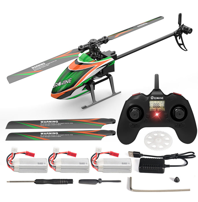 Eachine E130 - 2.4G 4CH 6-Axis Gyro Altitude Hold Flybarless RC Helicopter RTF - Perfect for Beginners and Enthusiasts