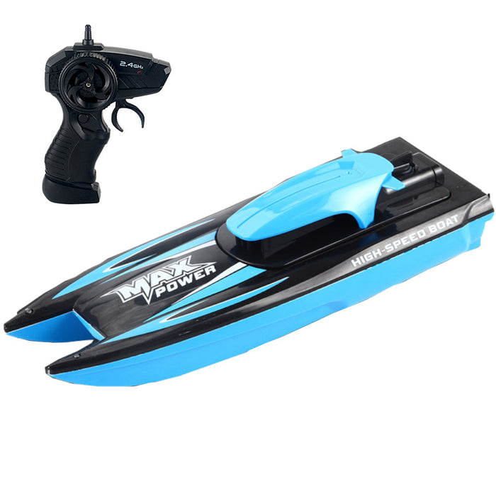 T15 1/47 2.4G RC Boat - Waterproof High-Speed Racing, Rechargeable Electric Radio Remote Control Toys Ship - Ideal Gift for Boys and Children