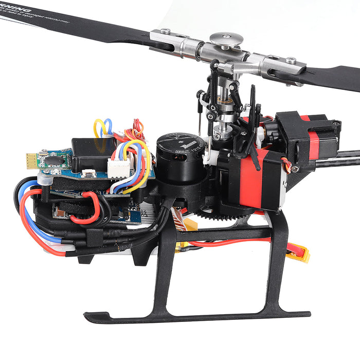 Eachine E160 V2 6CH - Dual Brushless 3D6G System Flybarless RC Helicopter BNF/RTF - Compatible with FUTABA S-FHSS for Hobbyists