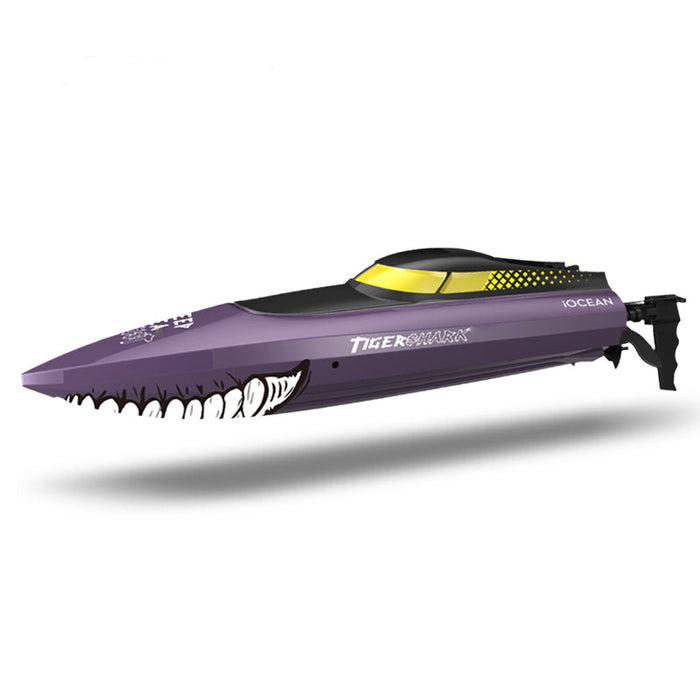 iOCEAN HR-1 - 2.4G High Speed Electric RC Boat, 25km/h Vehicle Model Toy - Perfect for Kids and Remote Control Enthusiasts