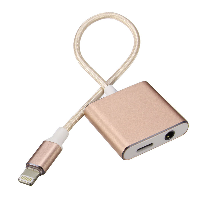 Fast Charger & Headphone Jack Adapter - Quick Charging & Audio Connection Solution - Perfect for Smartphones and Tablets