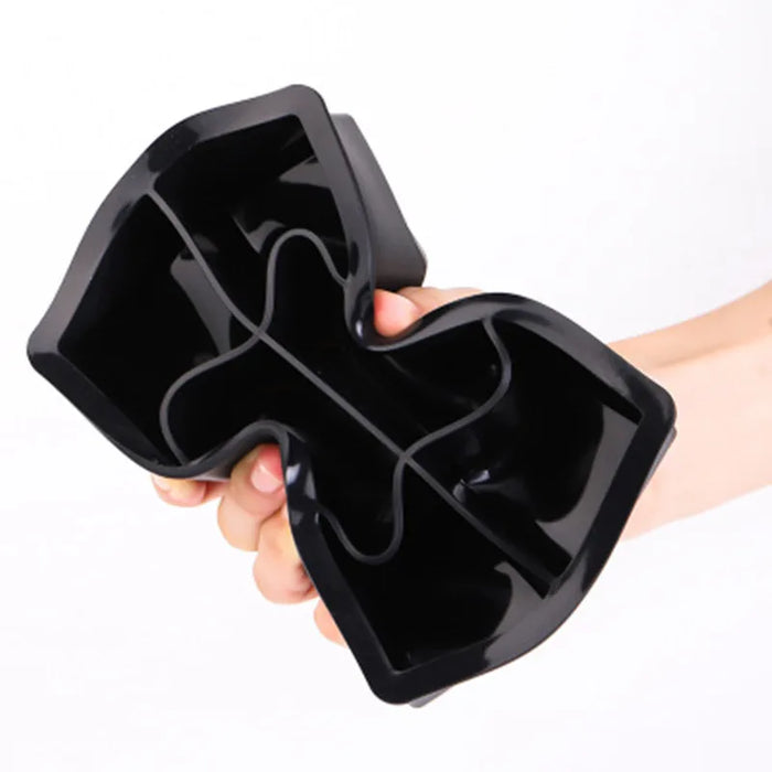 8Big Ice Tray Mold Giant Jumbo Large Food Grade Silicone Ice Cube Square Tray Mold DIY Ice Maker Ice Cube Tray