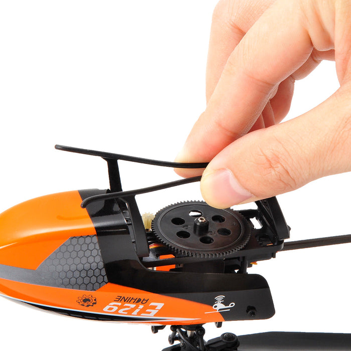 Eachine E129 Helicopter - 2.4G 4CH 6-Axis Gyro, Altitude Hold, Flybarless RC - Perfect for Beginners and Experienced Pilots