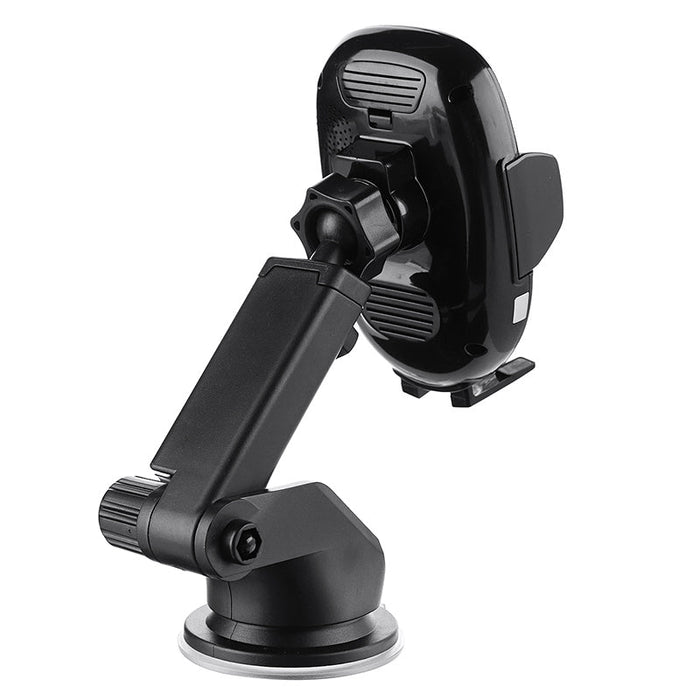 Universal - 10W 7.5W 5W Auto-Locking Qi Wireless Fast Charge Car Mount Holder for Samsung Mobile - Ideal for Seamless, Fast Charging On the Go