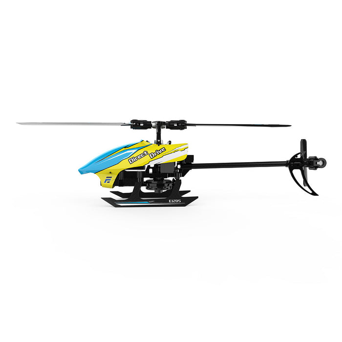 Eachine E120S - 2.4G 6CH 3D6G Brushless Direct Drive Flybarless RC Helicopter with FUTABA S-FHSS Compatibility - Perfect for Enthusiasts and Advanced Pilots