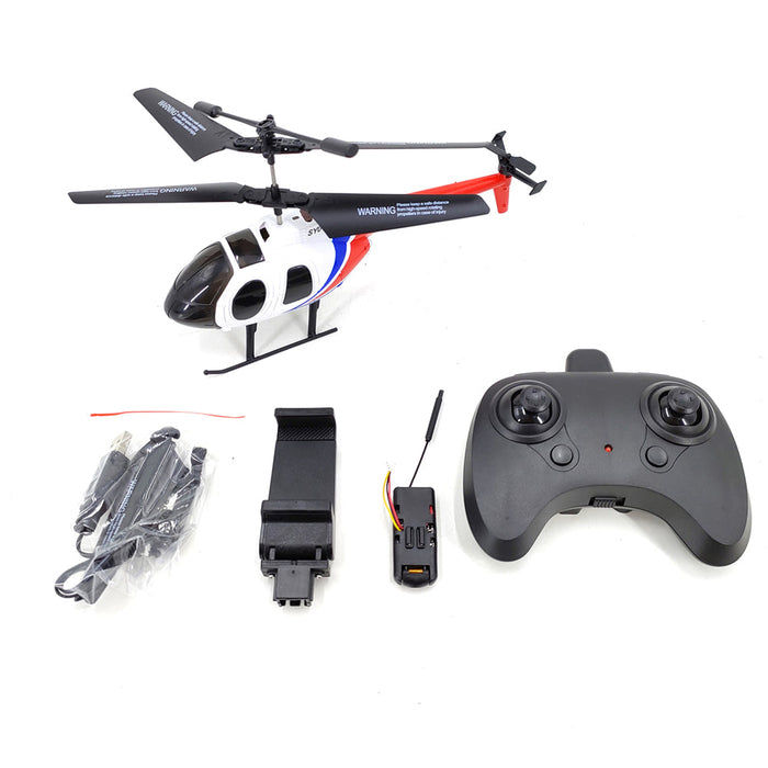 SY017 - 2.4G 3.5CH RC Helicopter with 720P Camera and Altitude Hold - Perfect for Beginners and Aerial Photography Enthusiasts