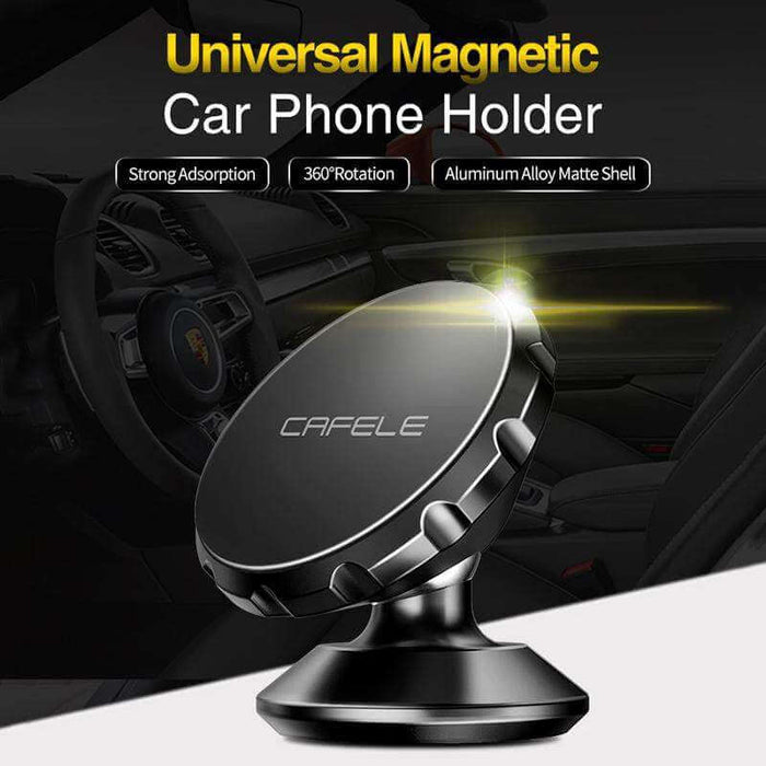 Universal Magnetic Car Phone Holder - Includes 2x Phone Magnets