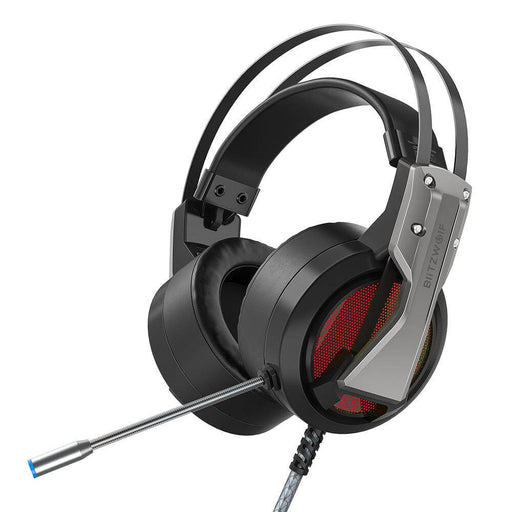 BlitzWolf® BW-GH1 Gaming Headphone 7.1 Surround Sound Bass RGB Game Headset with Mic for Computer PC PS3/4 Gamer