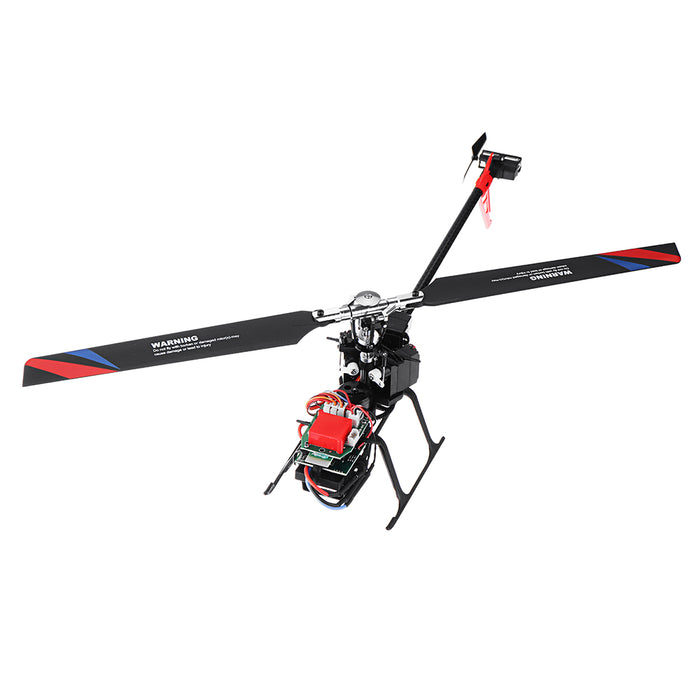 XK K130 2.4G 6CH Brushless 3D6G System Flybarless RC Helicopter RTF Compatible with FUTABA S-FHSS