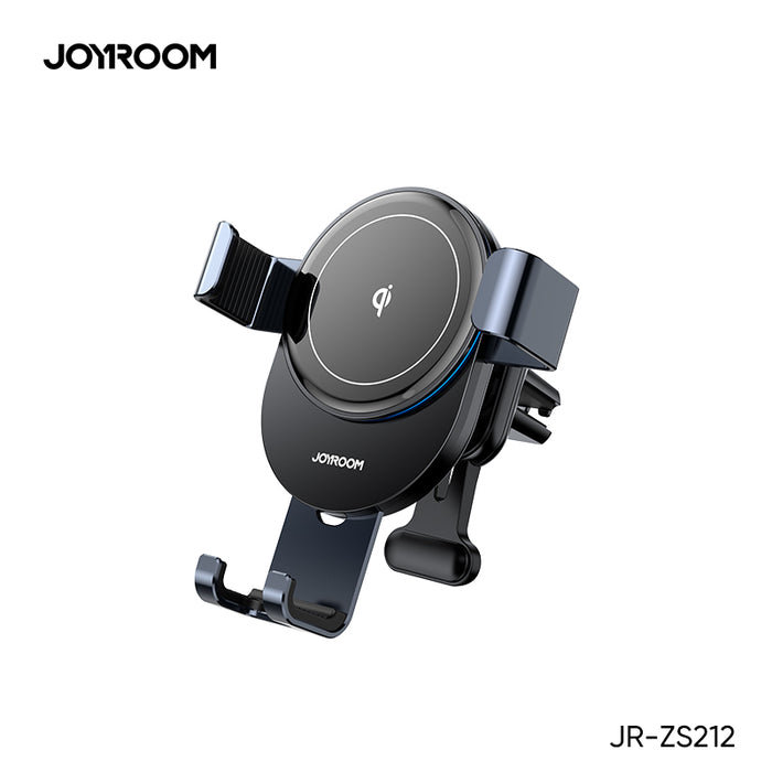 Joyroom 15W Qi Wireless Charger Car Phone Holder Wireless Charger Car Mount Smart Infrared Sensor for Air Vent Mount / Dashboard Mobile Navigation Bracket For iPhone for Samsung All Smartphone