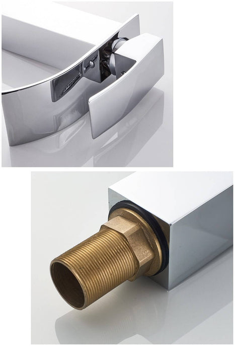 Solid Brass Chrome Plated Waterfall Faucet