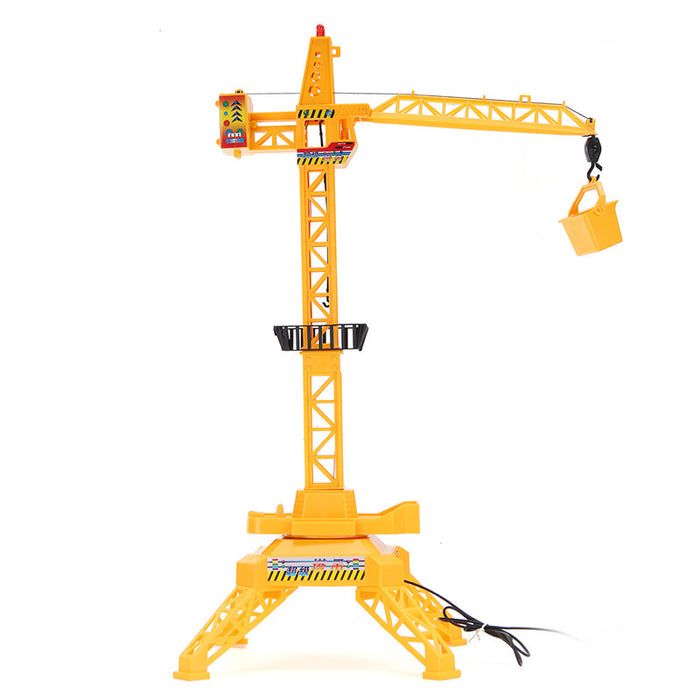 1/64 Remote Control Crane Hobby Kid Lift Construction Gift Toy With Accessories 