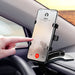 Bakeey Universal Multifunctional 360° Rotation Car GPS Navigation Dashboard Sunvisor Mobile Phone Holder Bracket for Devices between 3-7 inch