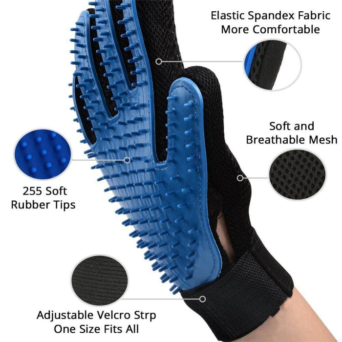 Cat & Dog Deshedding Grooming Glove for Pets