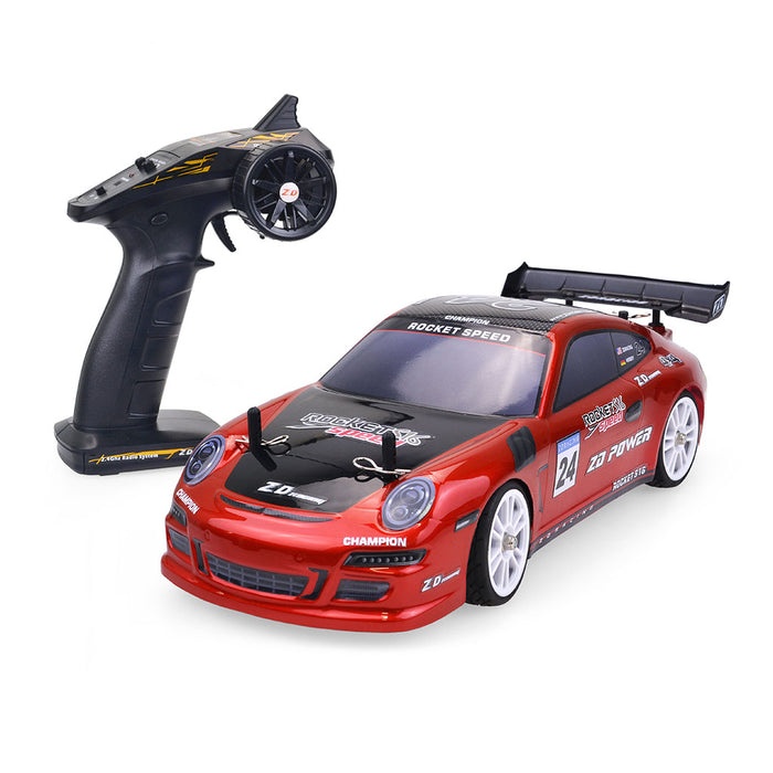 ZD 1/16 2.4G 4WD Racing ROCKET S16 Drift Brushless Flat Sports Drift RC Car Vehicle Models