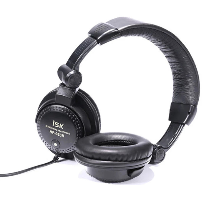 ISK HP-960B Headband Headphone Auriculares Studio Monitor Dynamic Stereo DJ Headphones HD Headset Noise Isolating Earphone