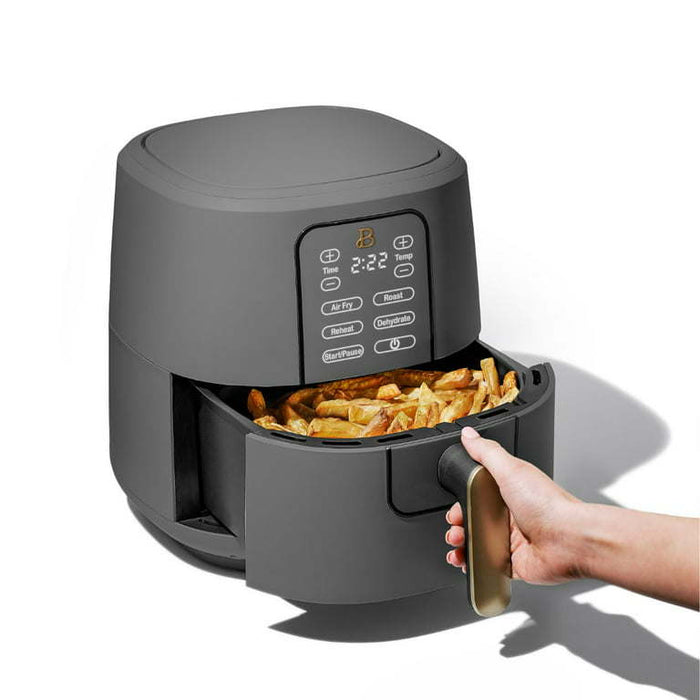 6-Quart Air Fryer: Advanced Digital Touchscreen for Efficient Everyday Cooking