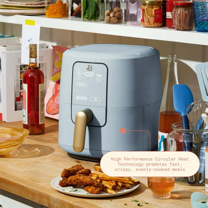 6-Quart Air Fryer: Advanced Digital Touchscreen for Efficient Everyday Cooking