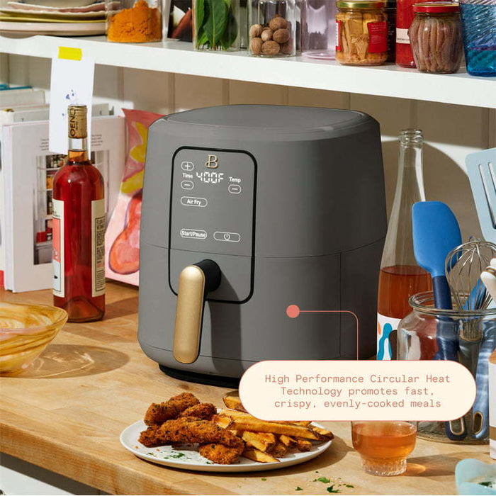 6-Quart Air Fryer: Advanced Digital Touchscreen for Efficient Everyday Cooking