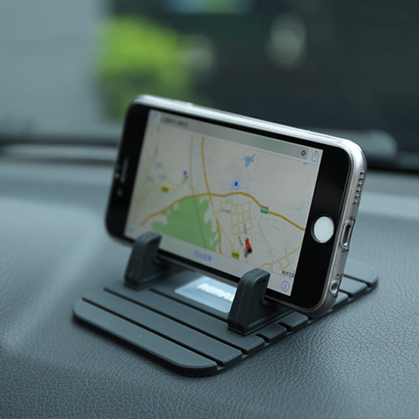 REMAX Non-Slip Soft Silicone Car Pad Desktop Mount Stand Charger Holder For iPhone For Samsung GPS