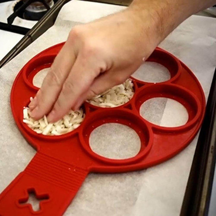 The Perfect Silicone Pancake Flipper for Easy Pancakes, Eggs, Hash Browns & More