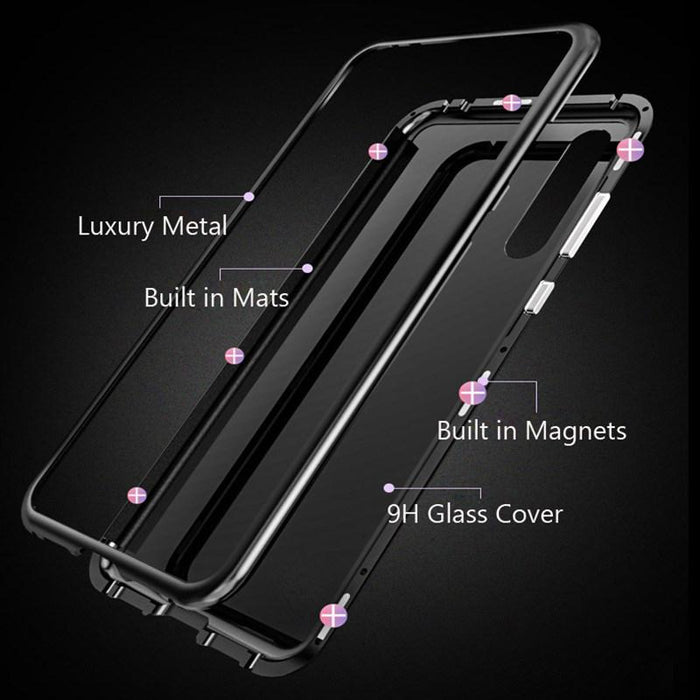 Luxury Magnetic Absorption Case for Huawei Phones